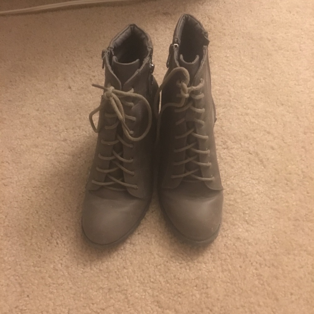 Gray Booties - Picture 2 of 3